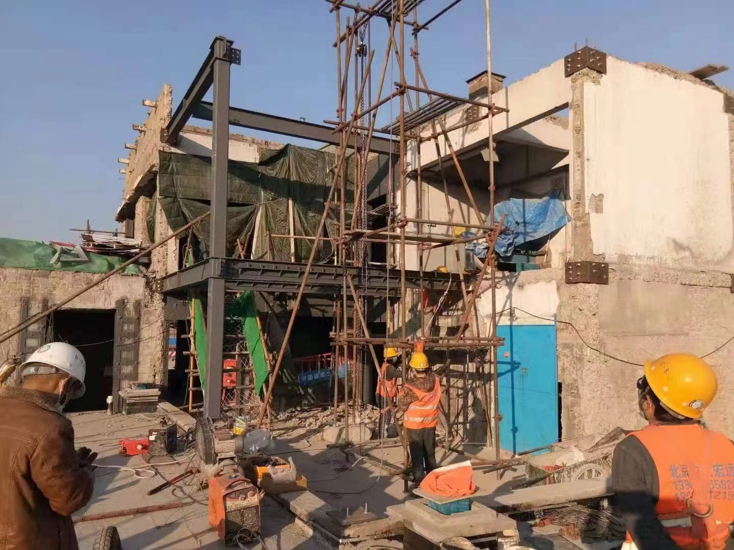沔城回族镇二手钢结构改造和加固方式